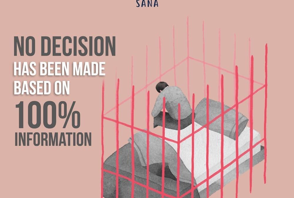 No Decision has been made based on 100% information